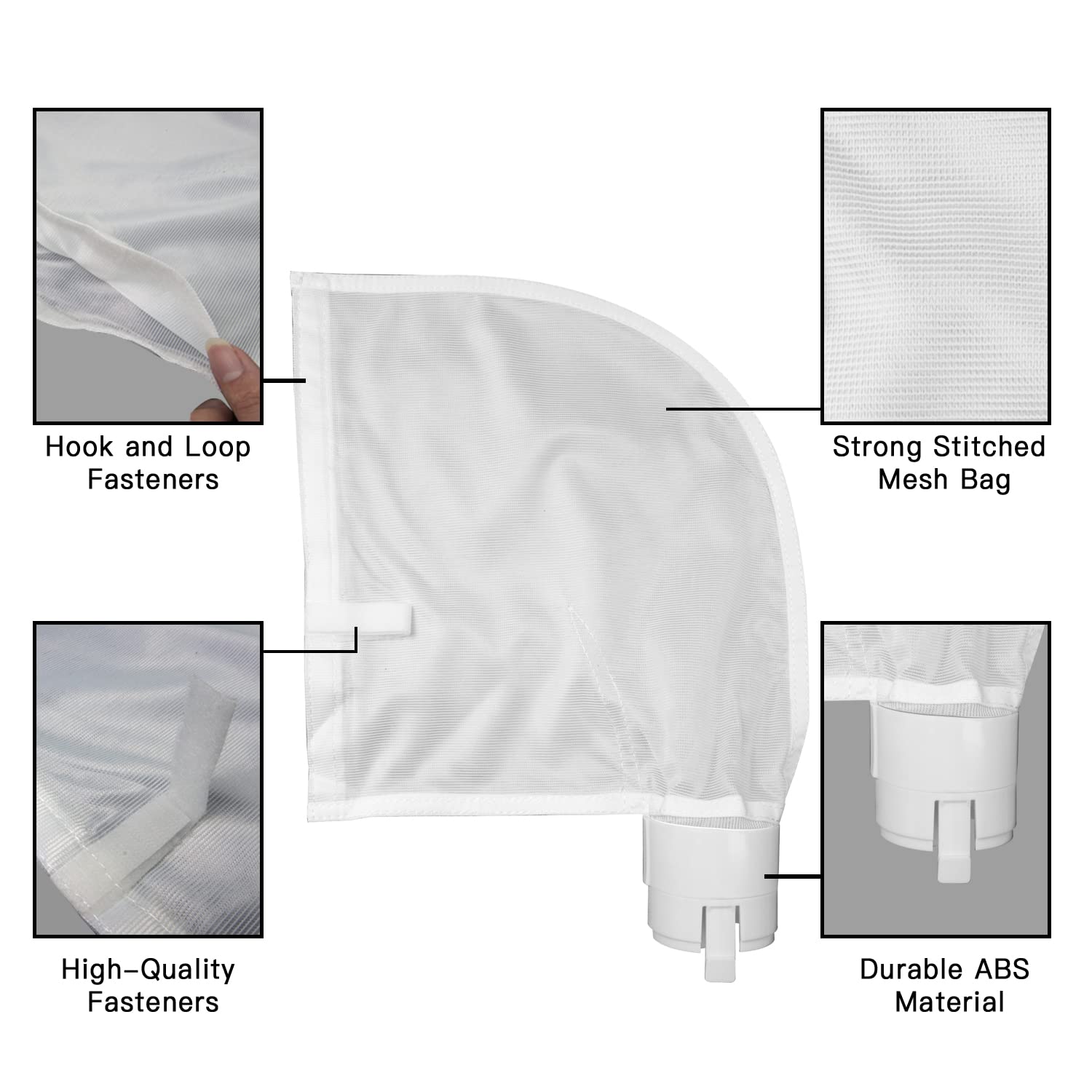 Chuanke Polaris 360/380 compatibility bag fits securely for quick pool cleaning.