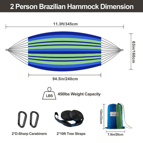 CHULIM carabiners 8 cm used with the hammock for secure attachment