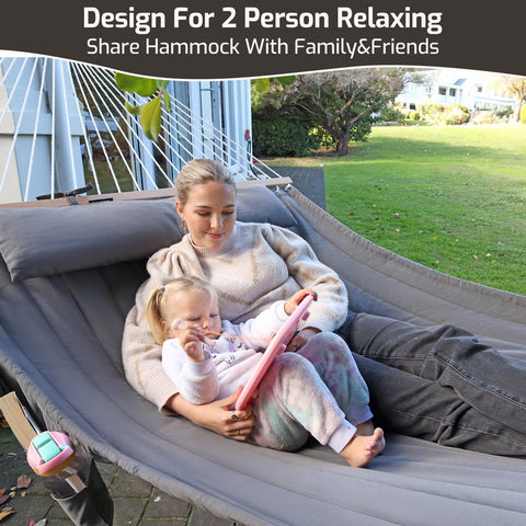 CHULIM hammock ideal for patio, garden, backyard or poolside relaxation