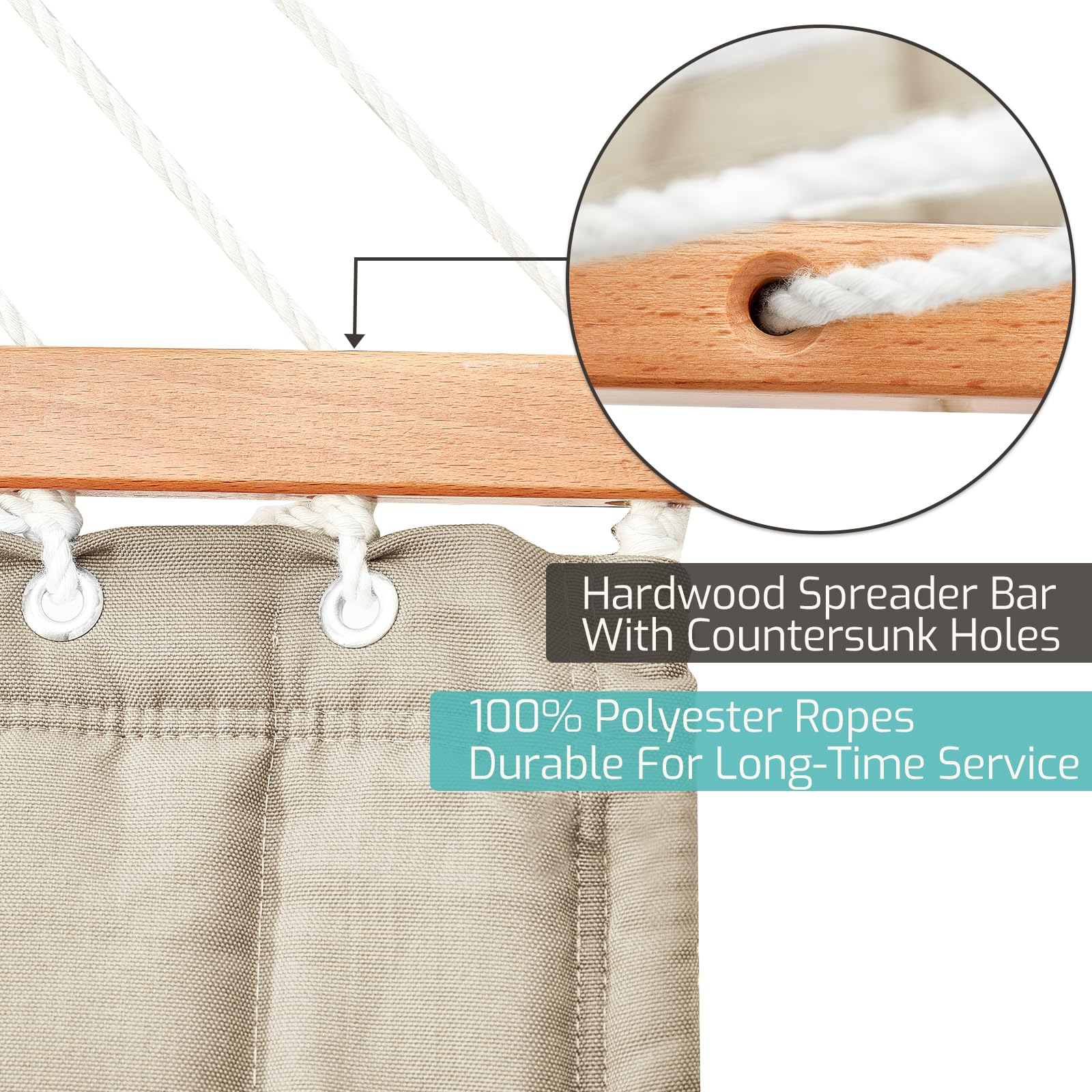CHULIM hanging pockets with dividers keep essentials within reach.