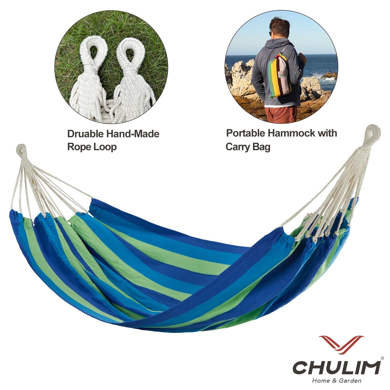 CHULIM portable carry bag makes it easy to take hammock anywhere