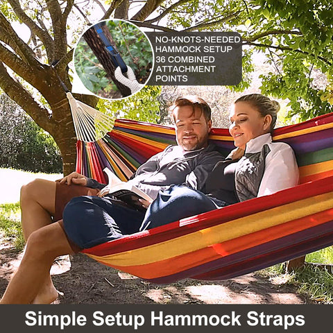 CHULIM tree straps included for secure suspension