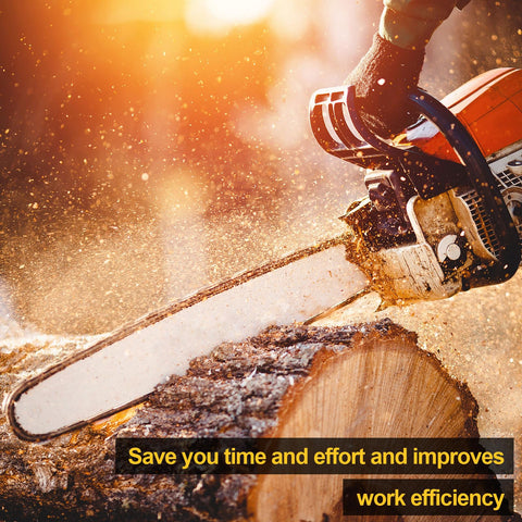 Chumia easy two-step installation saves time without removing the chain.
