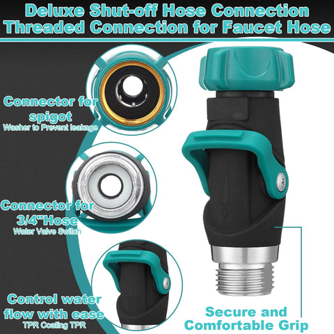Chunful 3/4-inch metal thread connection provides secure, leak-free hose attachment.