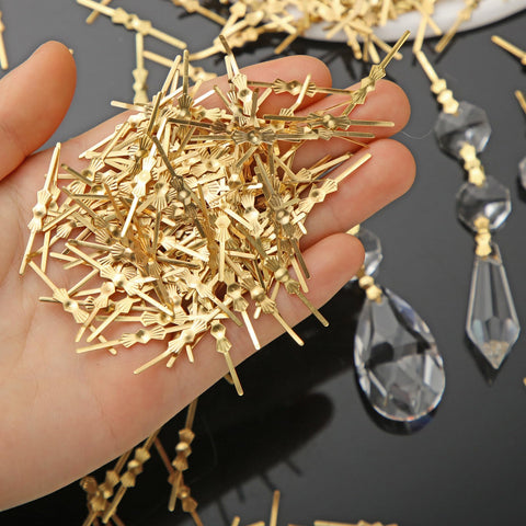 Chunful bow-tie chandelier connector gold is rust-resistant and durable for long-term use.