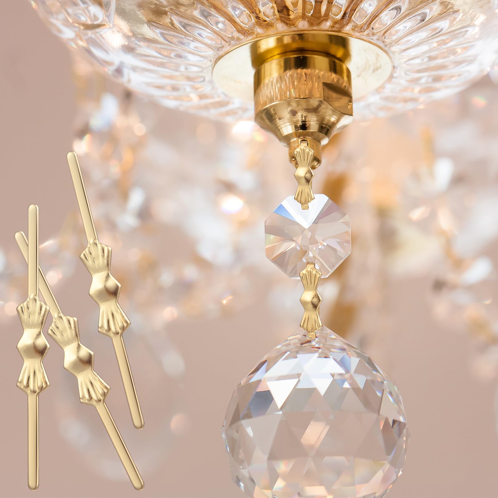 Chunful bow-tie connector helps customize hanging arrangements for necklaces and small items.