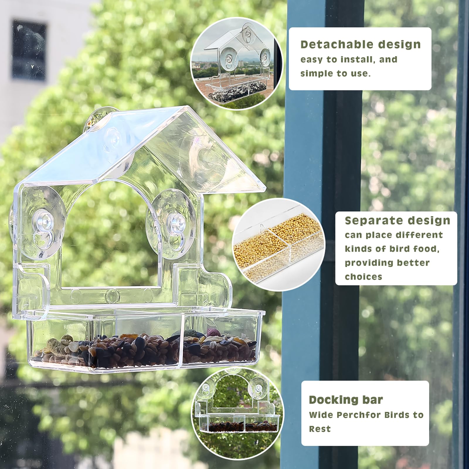 Chunhai removable birdhouse design makes maintenance effortless.