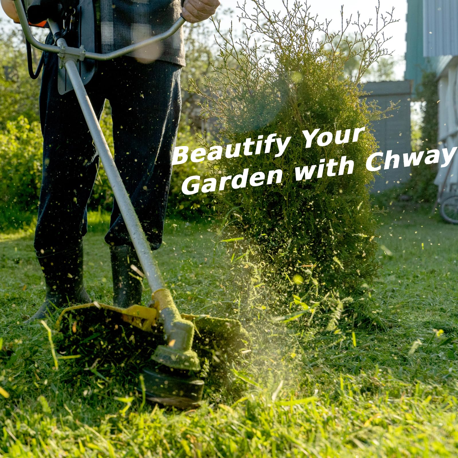 Chway 095 heavy-duty line helps professionals tackle tough weeds efficiently.