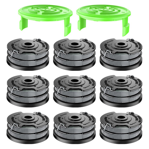 Chway 11-piece dual-line spools for Greenworks 2101602 assembly improve quick line replacement.