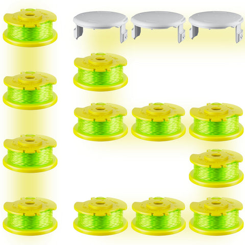 Chway 12-spool pack trimmer strings for Ryobi; ready for efficient yard trimming.