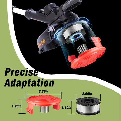 Chway ABS spool offers durable construction for longer service life.