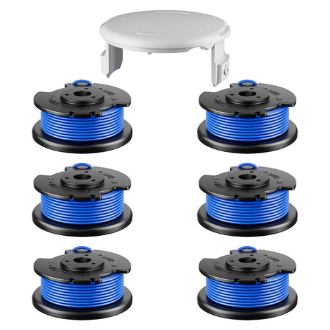 Chway AC14RL3A replacement spool for Ryobi 18V trimmers ensures smooth feeding and reliable cuts.
