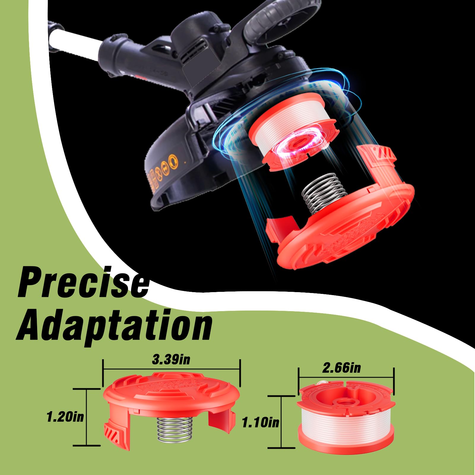 Chway CMZST0653 0.065 inch line offers strong cuts on tough brush