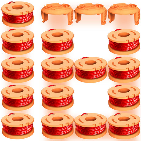 Chway replacement spools for Worx, fifteen spools, designed for quick, reliable refills.