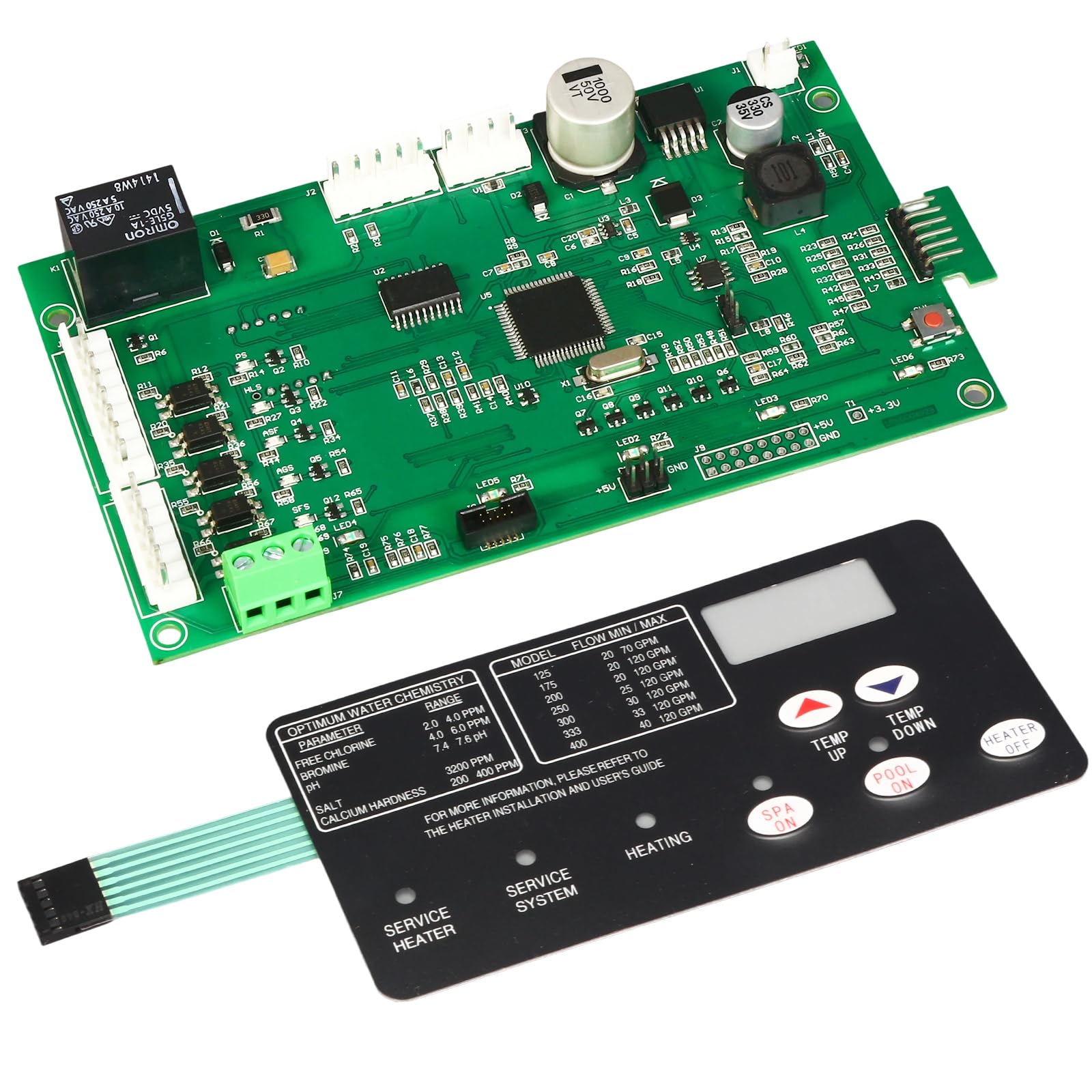 CHYKUANG control board kit 42002-0007S ready for Mastertemp heaters, reliable temperature control