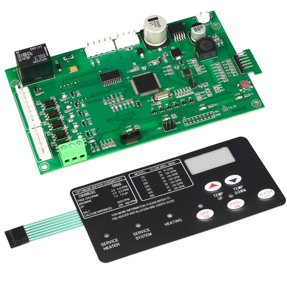 CHYKUANG control board kit 42002-0007S ready for Mastertemp heaters, reliable temperature control