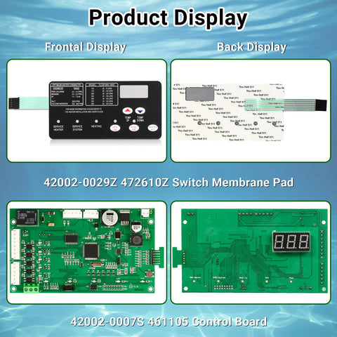 CHYKUANG mastertemp compatibility panel for wide heater models, simplifying part matching
