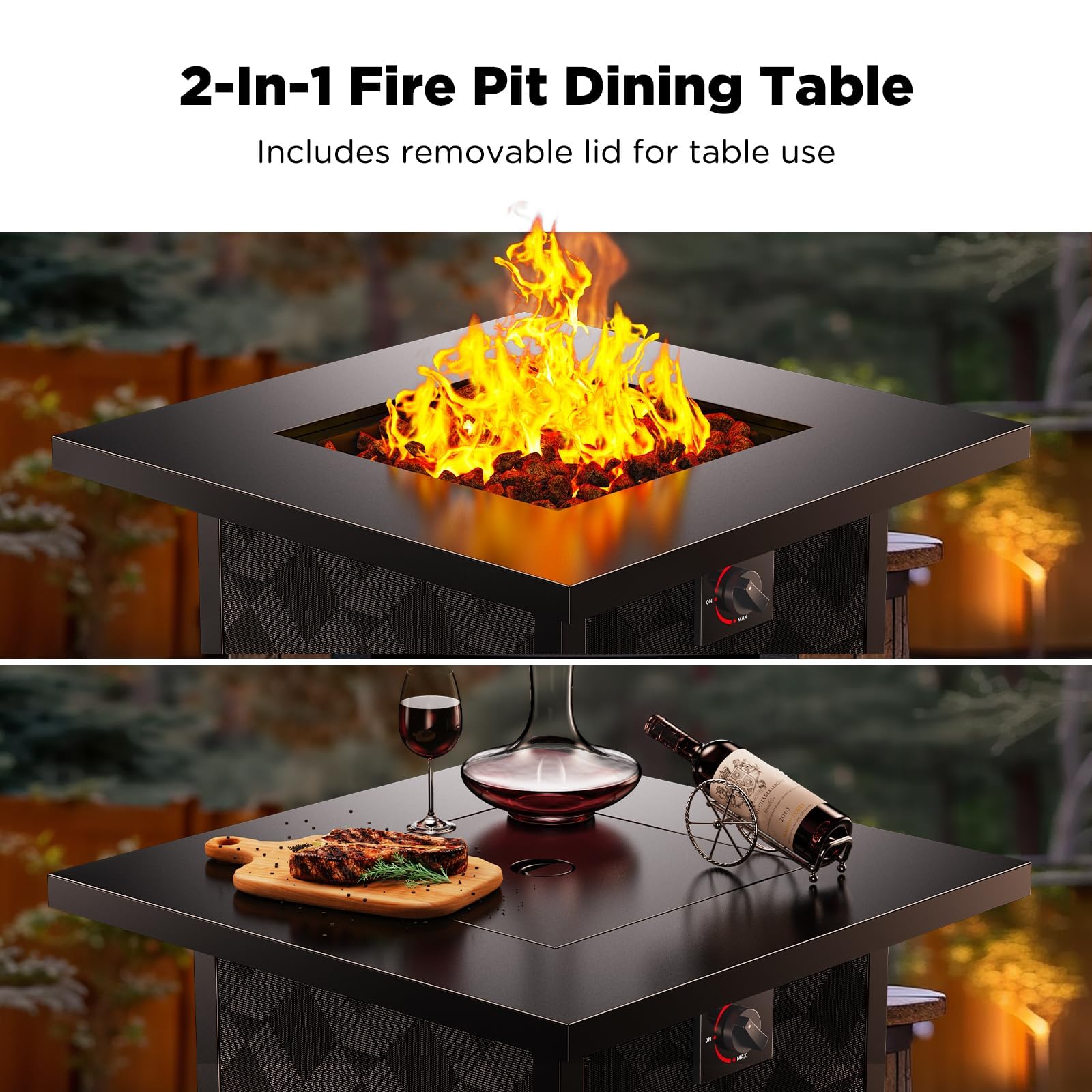 Ciays stainless-steel burner delivers a reliable, smokeless flame
