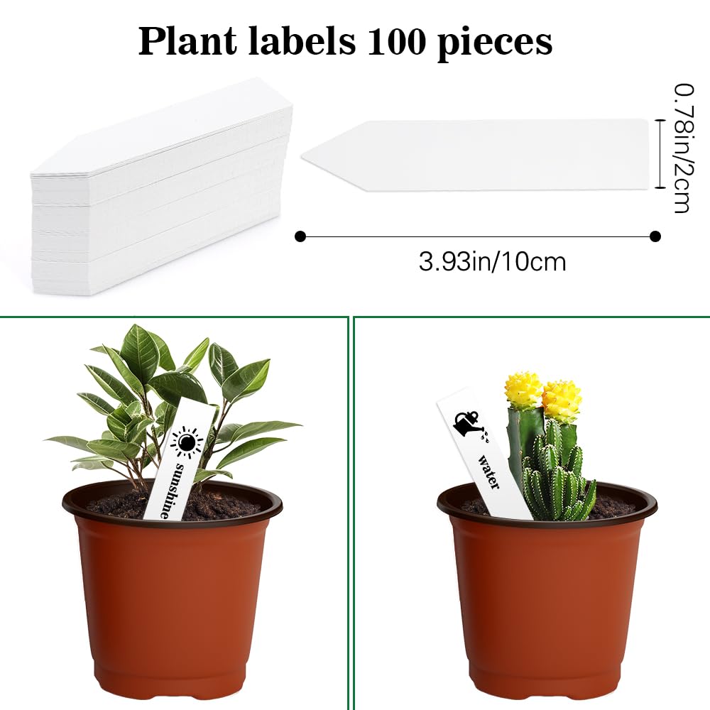 Cidenbio lightweight plastic seed starter tray for easy handling and reuse.