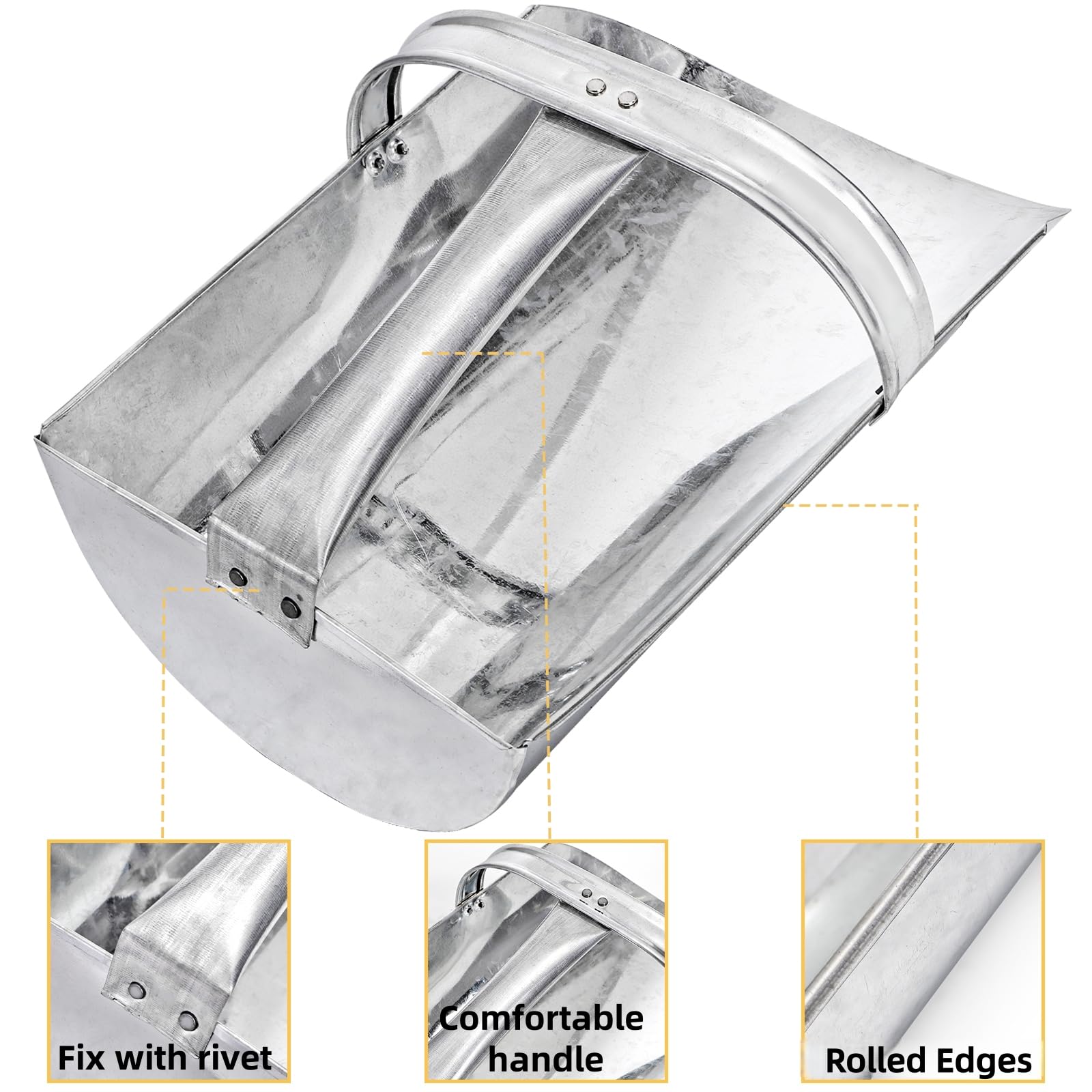 Cididu galvanized material construction for durable farm use