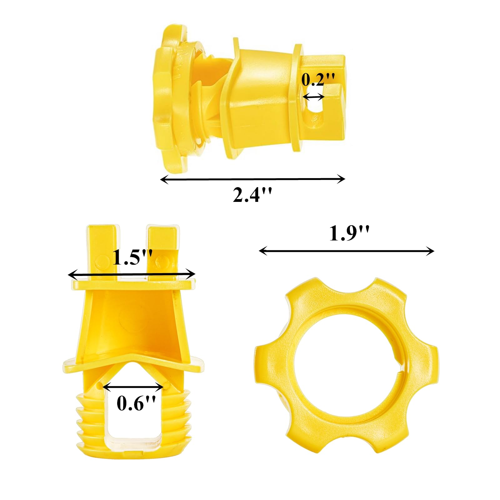 Cididu screw-tight insulator close-up demonstrates secure attachment without tools