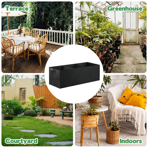 CIEOVO suitable for indoor and outdoor use with herbs, flowers, and vegetables.