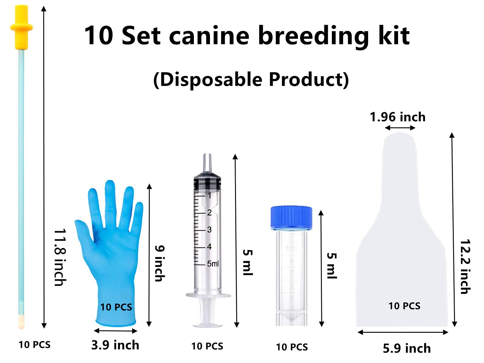 CIETER AI dog breeding kit collection bag setup for clear observation