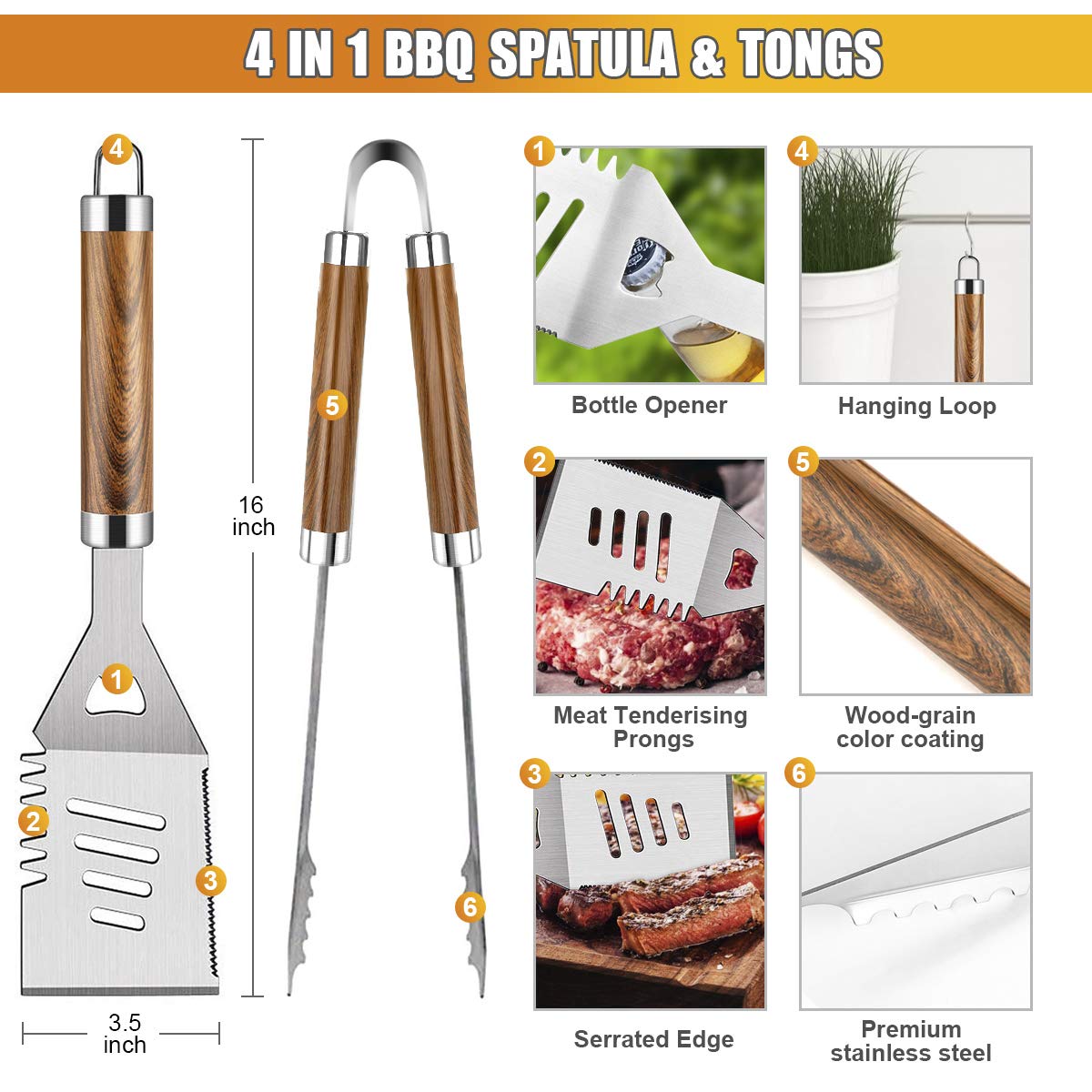 Cifaisi aluminum storage case keeps tools organized during camping trips.