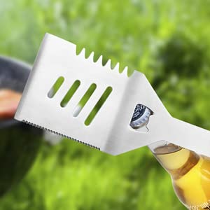 Cifaisi corn holders and skewers support even grilling of corn and skewers.