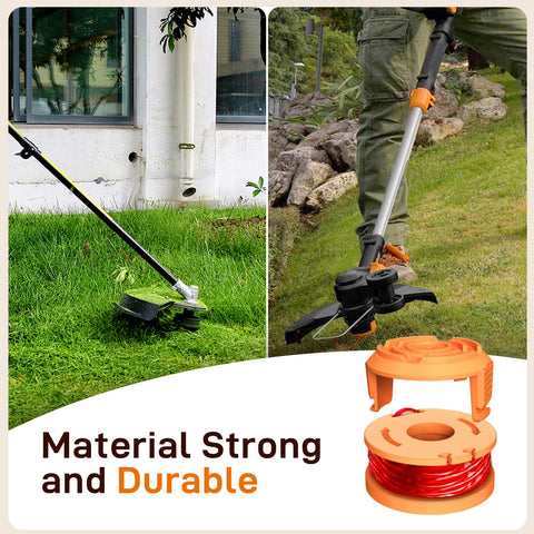 Cilivo replacement parts compatible with WORX trimmers for versatile use.