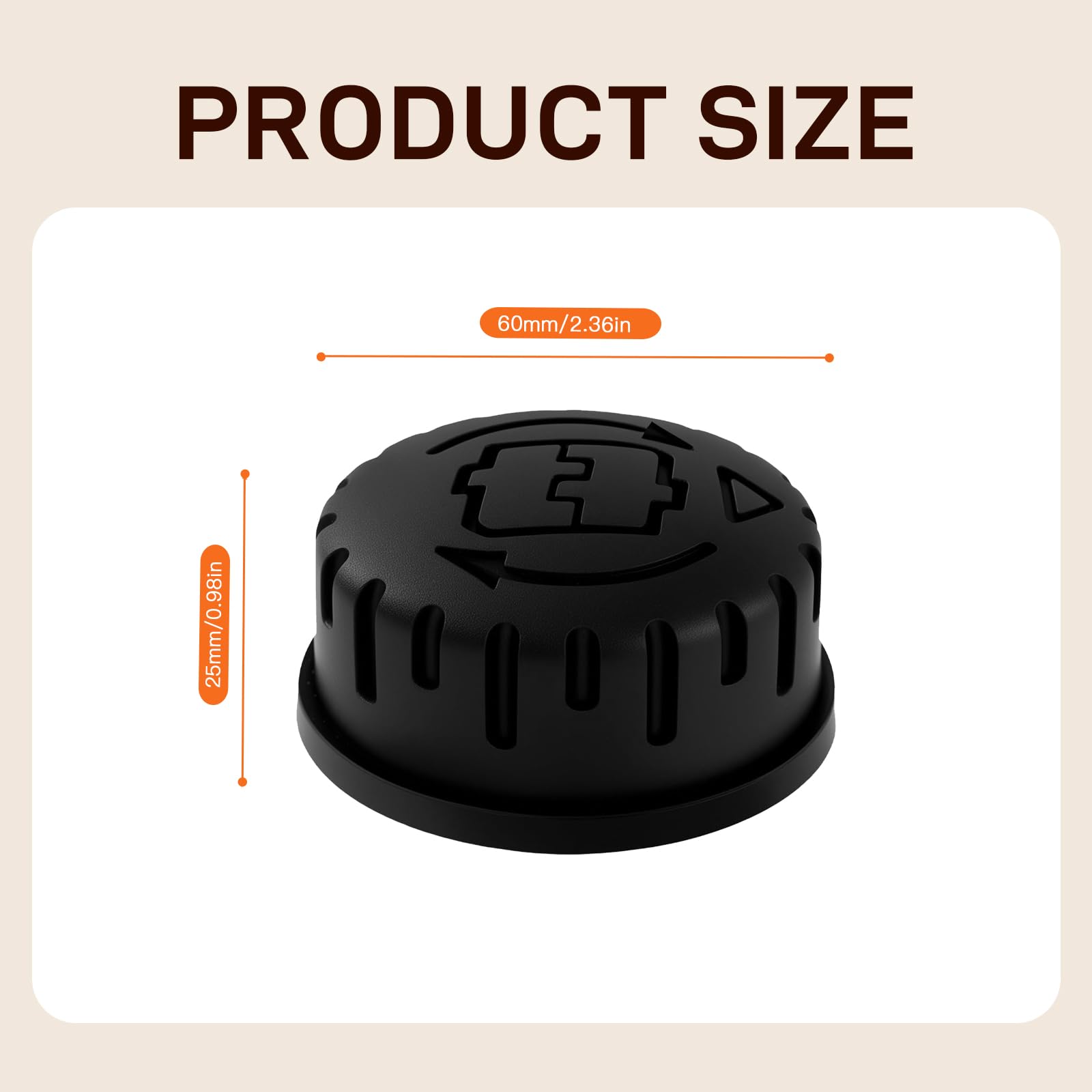 Cilivo bump knob made with high-strength material for durability