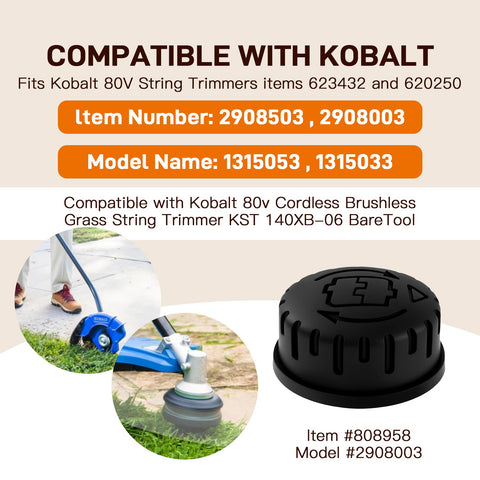Cilivo bump knob side view showing durable construction for trimmers