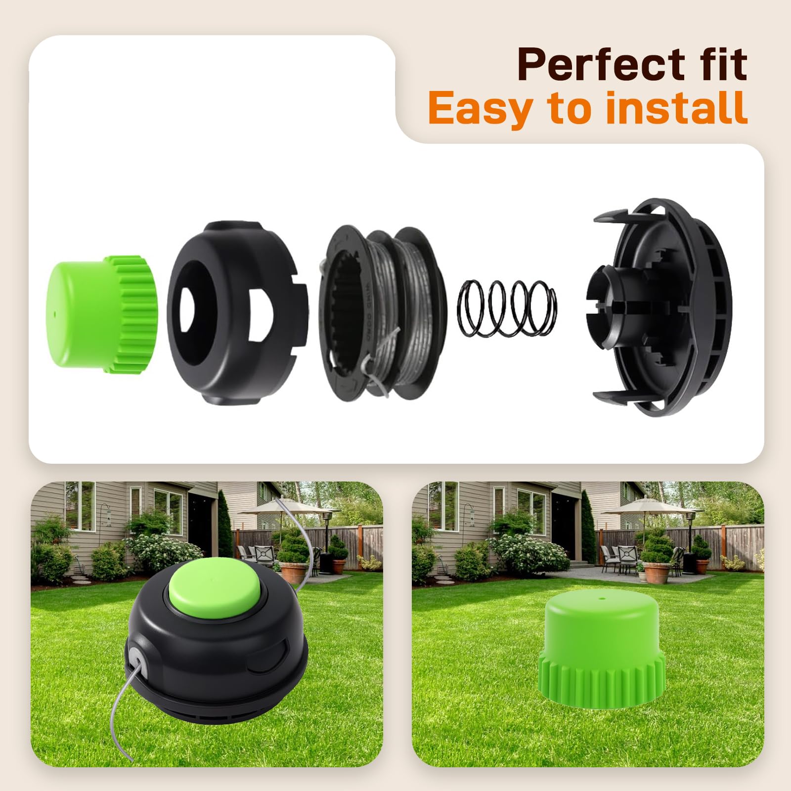 Cilivo multi-platform compatibility across Greenworks 40V/60V/80V trimmers.