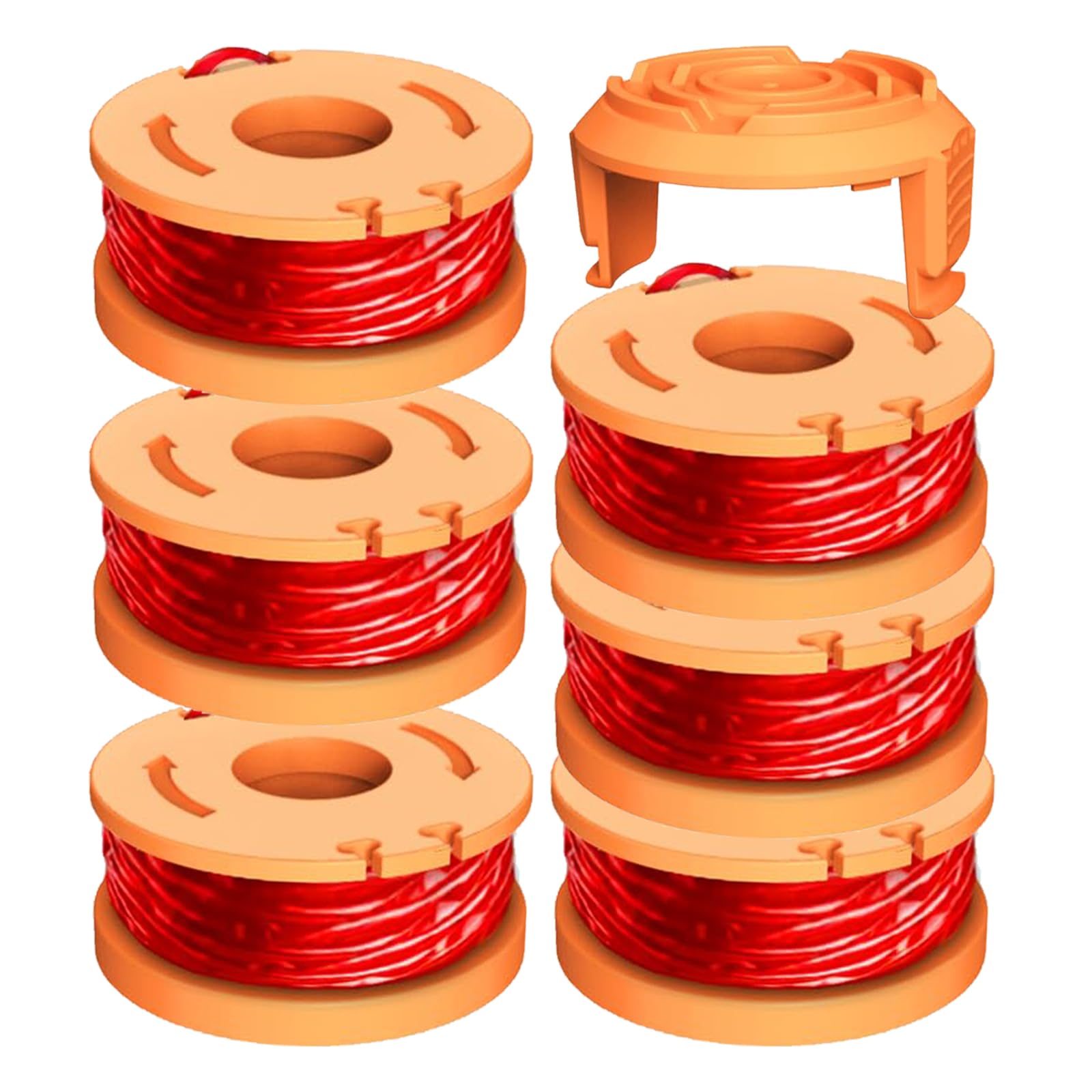 Cilivo WA0010 spool with 10ft 0.065in line for easy edging on Worx trimmers.