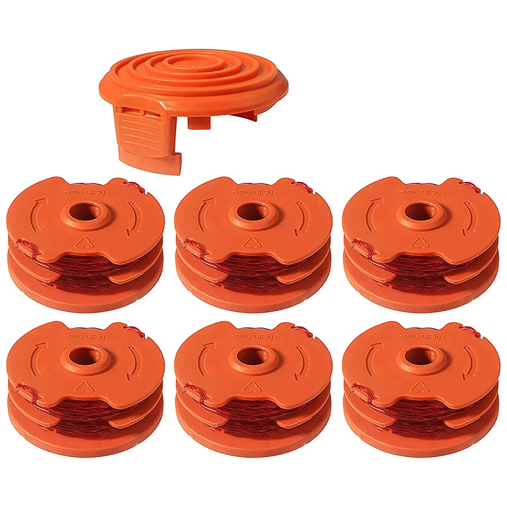 Cilivo WA0007 replacement spool for Worx WG116 ready to install on a trimmer