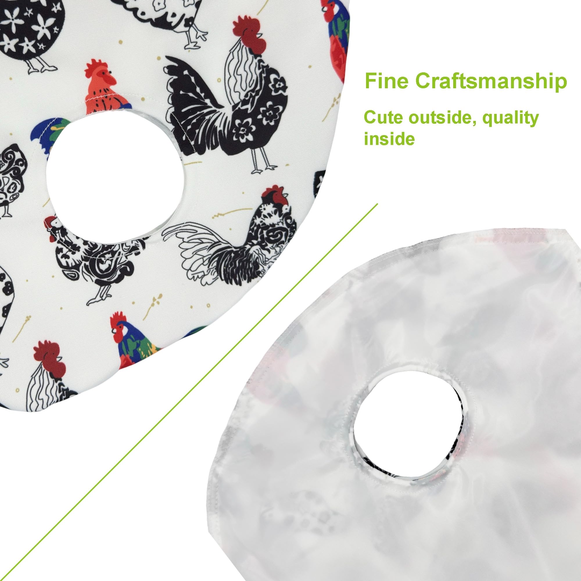 Cilkus 13.5 by 13.5 inch bag fits most chickens