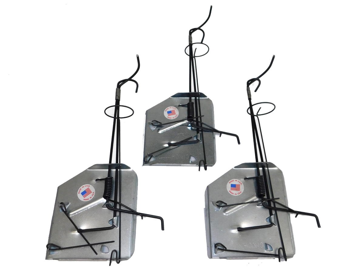 Cinch Gopher Trap Kit shows heavy-duty construction for outdoor gopher control.