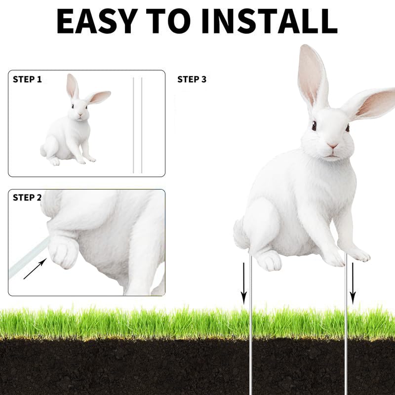 CiniQy fade-resistant print keeps bunny colors bright over time.