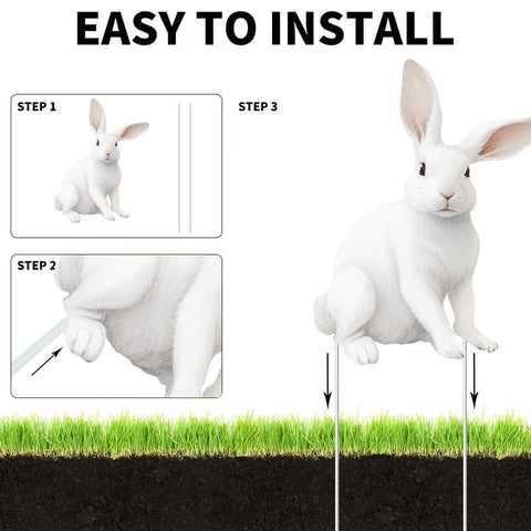 CiniQy fade-resistant print keeps bunny colors bright over time.