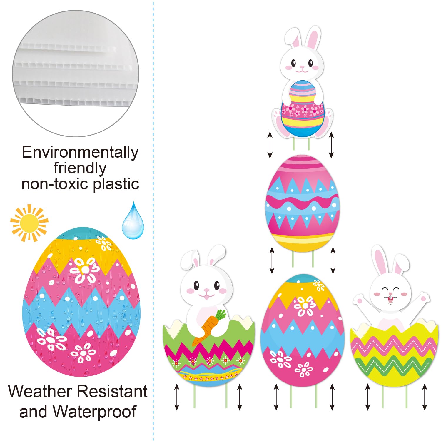 CiniQy indoor-outdoor easter party decor option for home celebrations.