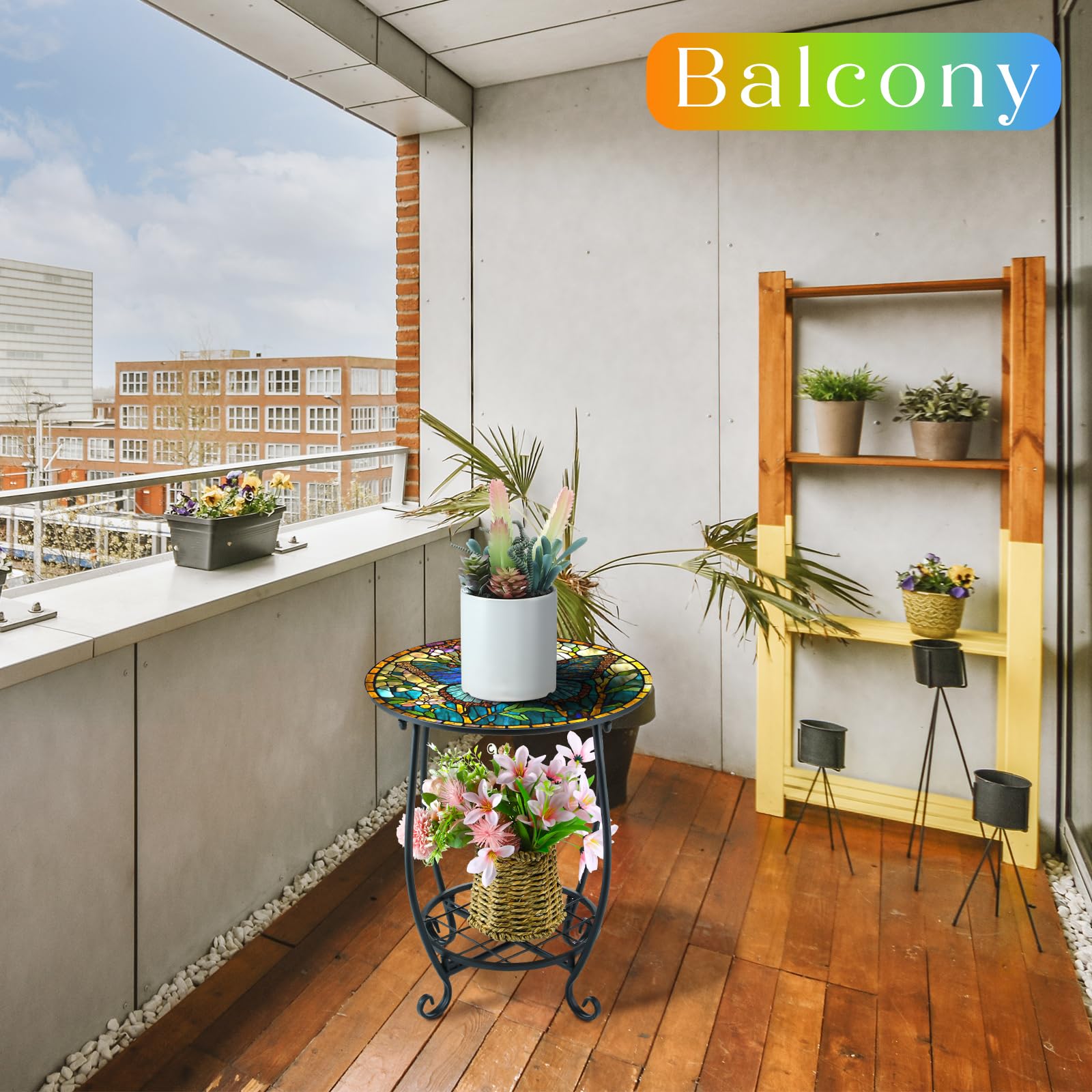 Cinnvoice anti-rust coating ensures outdoor durability and long life.