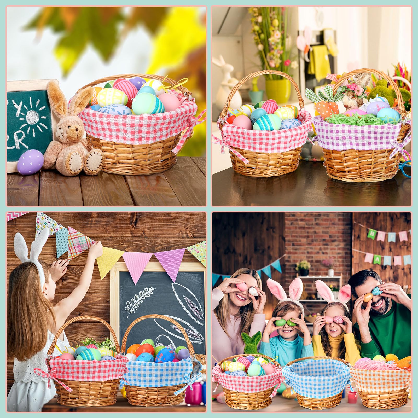 Cinnvoice 6-piece set doubles as storage and display for Easter goodies.