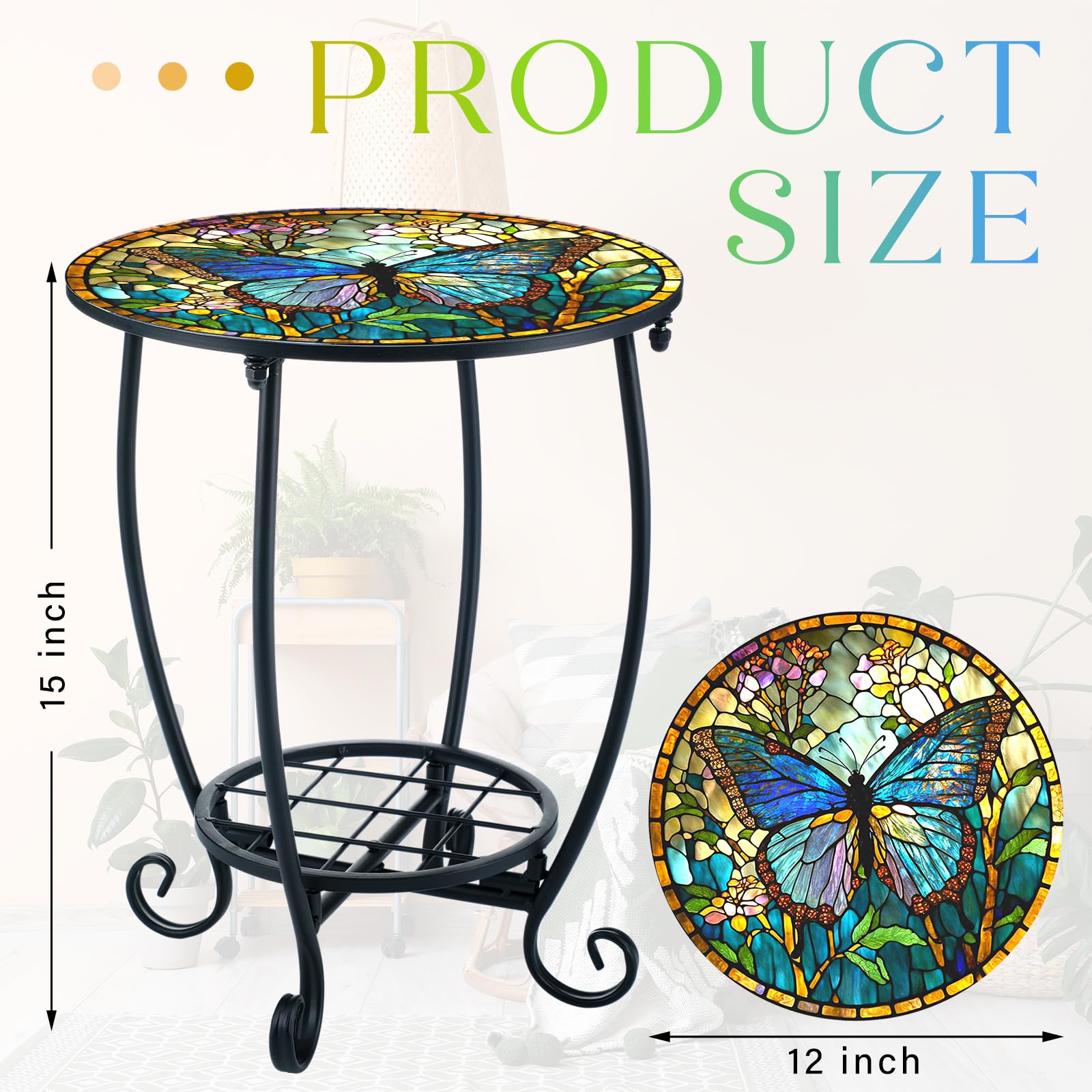 Cinnvoice hollow iron art adds charming detail to any corner.