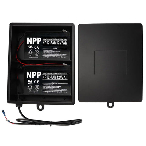 CINVEI 2025 upgraded steel battery box with lid shows rugged weather protection for outdoor use