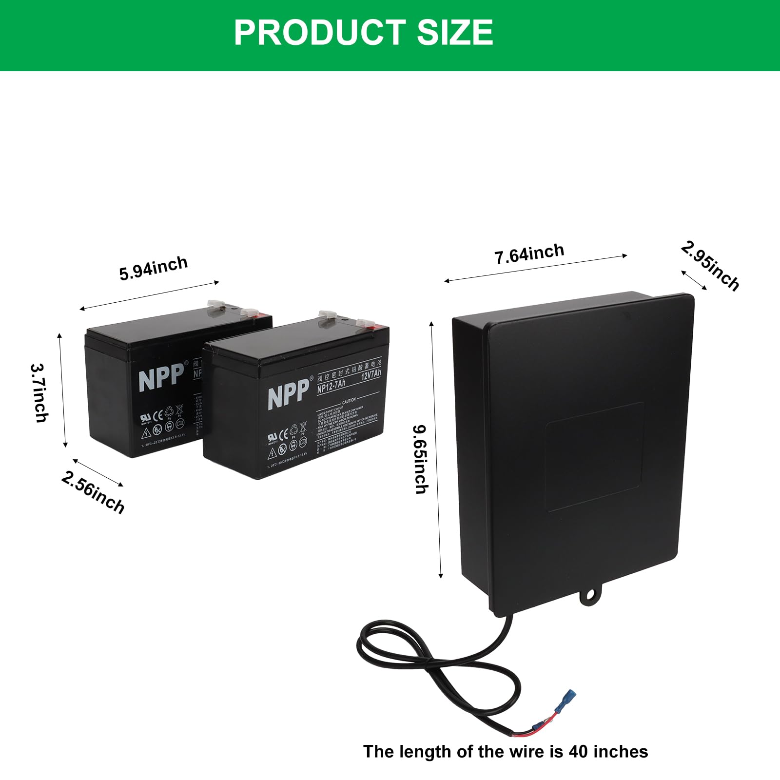 CINVEI ready-to-install kit for gate opener setups