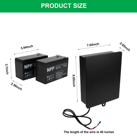 CINVEI ready-to-install kit for gate opener setups