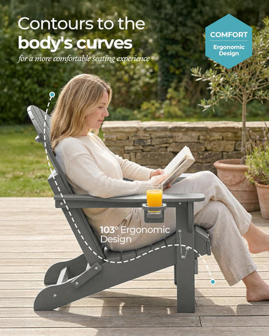 Ciokea folding chair demonstrates compact transport for camping trips.