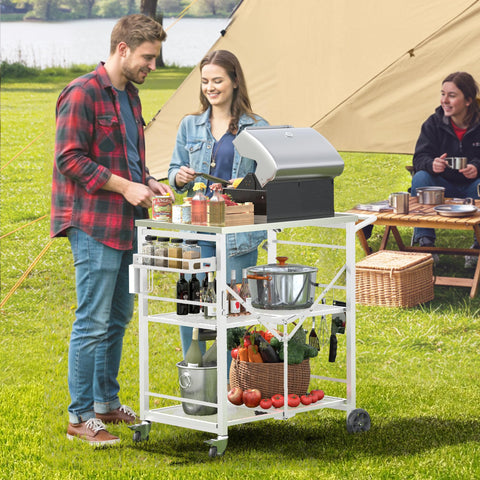 Ciokea portable cart with simple assembly and included tools.