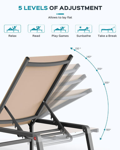 Ciokea portable outdoor chair with easy storage after use