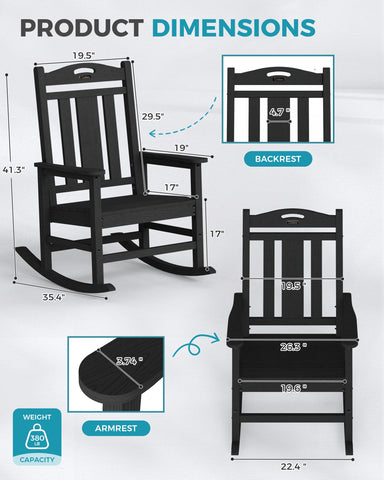 Ciokea chair back view highlighting ergonomic design for relaxed posture